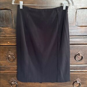 White House Black Market Trumpet Hem Pencil Shirt